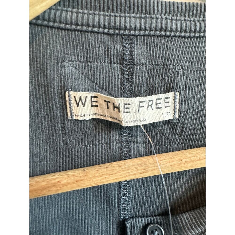 Free People We the Free Jamie Henley Tank Top Black L - Picture 2 of 10